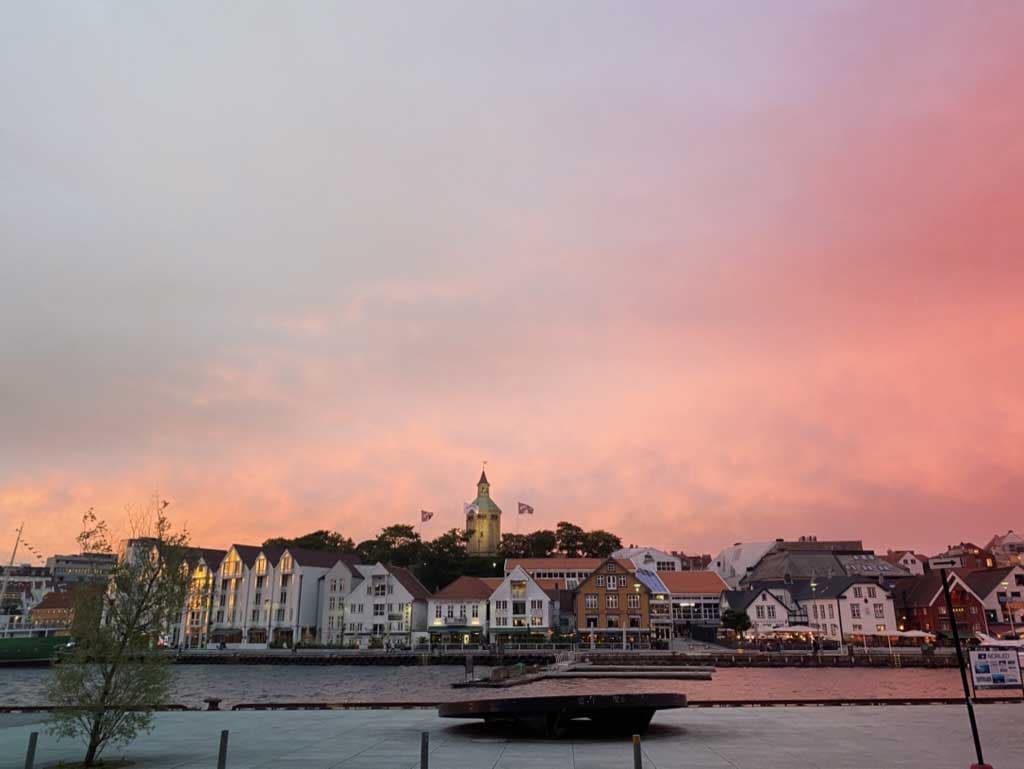 Utsikt over Vågen fra Gnu